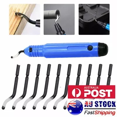 $13.59 • Buy 11PACK Rotary Deburr Blades Set Metal Deburring Tool Kit For Wood Copper Steel