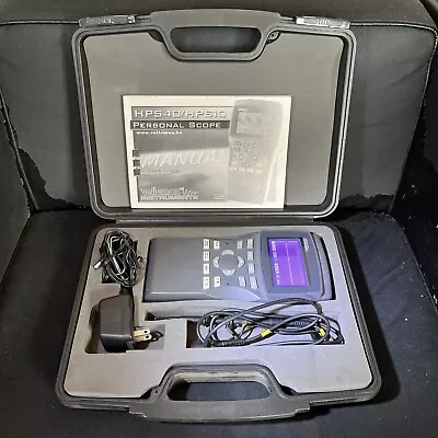 Vellerman Personal Scope HPS40/HPS10 W/Case Manual Power Supply Probe • $150