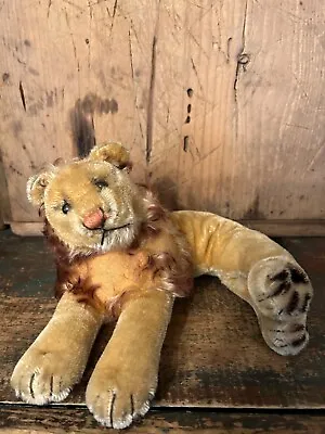 Vintage Steiff Lion (leo?) Loved Repairs • $22