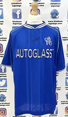 £99.99 • Buy Gianfranco Zola Signed Chelsea Shirt / Italy / COA