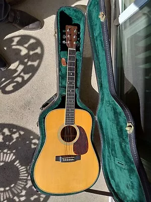 4CF Martin D-35S Herringbone Acoustic Guitar 20 Frets Excellent Condition & C • $2500