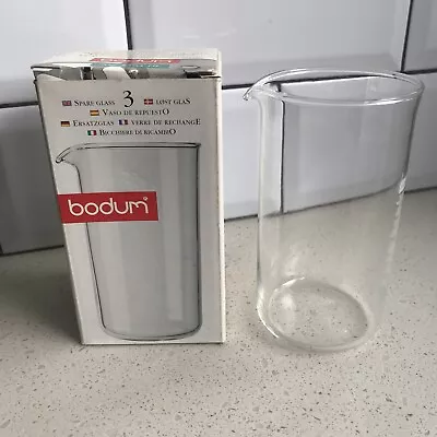 Bodum Spare Glass For Cafeteria 12oz 0.35l Brand New In Box • £8.99