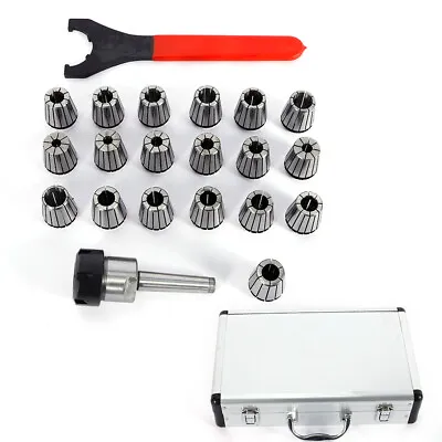 MT2 ER32 M10 Spring Collet Chuck Set Morse Taper +Spanner Shank For CNC Millling • $64