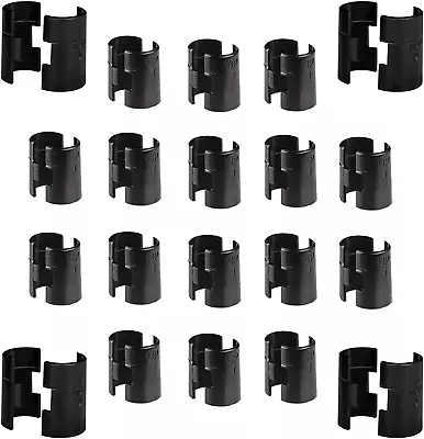 Wire Shelf Clips Wire Shelving Shelf Lock Clips 20 Pairs 40 Pieces For 1  Post • $16.24