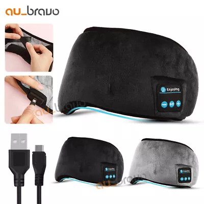 $12.95 • Buy Sleep Headphones Bluetooth Wireless Sleeping Headband With Detachable Speaker AU
