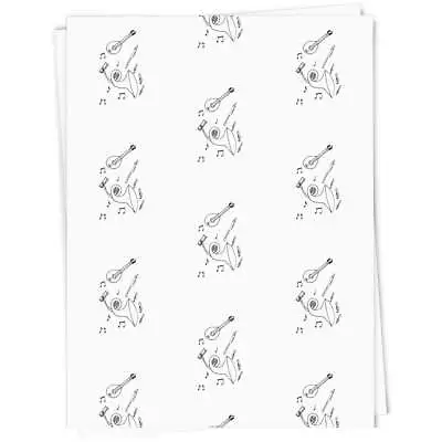 'Music Crazy' Gift Wrap / Wrapping Paper / Gift Tags (GI038873) • £3.99