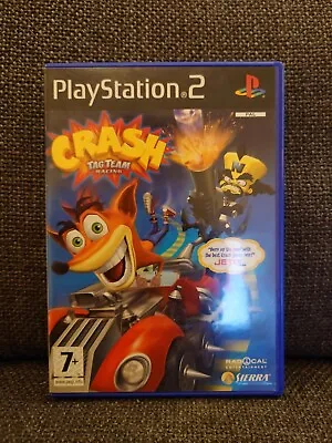 Crash Tag Team Racing PlayStation 2 PS2 With Manual UK PAL • £12.99