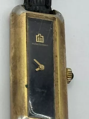 Michel Herbelin Paris Gold Bezel Wristwatch Untested For Parts / Repair 18.7mm • £34.99