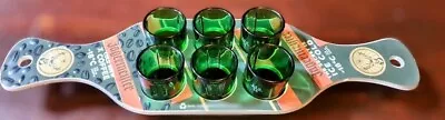 Jagermeister Shot Paddle & 6 Jäger Shot Glasses Brand New  • £19.99