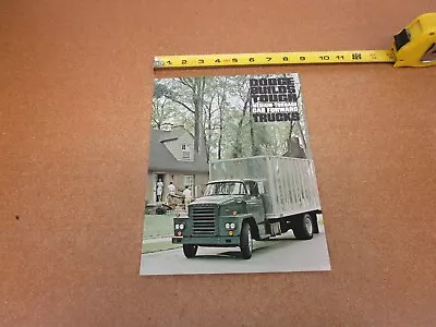 1966 Dodge Medium Cab Forward Truck C500 C600 C700 Sales Brochure 8 Pg • $10