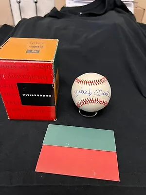 Mickey Mantle Autographed Baseball Upper Deck • $2000