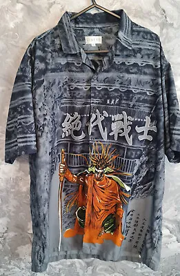 Ninety Rare Chinese Design Print Shirt Size XL Size Details Below. (200) • £14.99