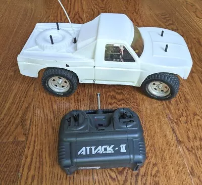 Vintage (58161) Tamiya 4x4 Ford F-150 Baja Racing Truck W/Futaba Attack II R/C • $346.50