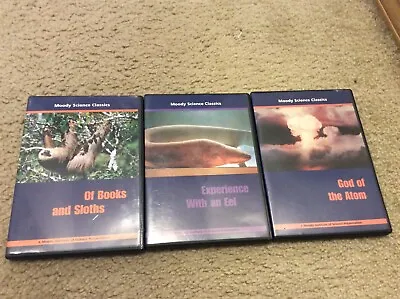 Moody Science Classics DVDs Lot Of 3 Homeschool DVD • $12