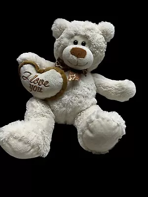 Valentines White I Love You Teddy Bear Plush  • $16.99