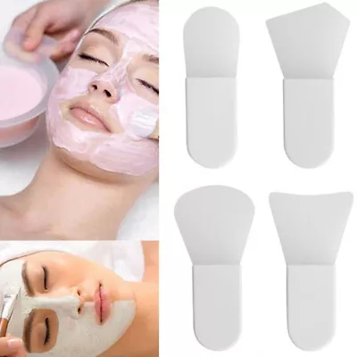 1xMini Silicone Face Mask Brush Silicone Soft Mask Stick Facial Mud Makeup Tool • $0.94