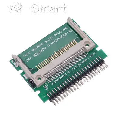 44Pin Male CF To IDE Card CF To Notebook 2.5 IDE Male Converter Adapter Card • £1.19