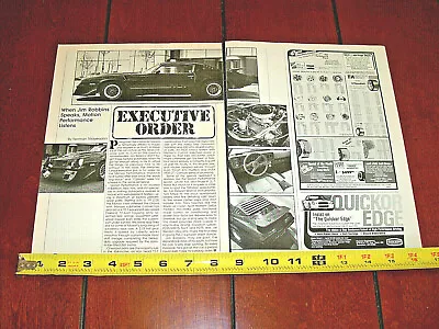 1979 Camaro Z28 Motion Performance Original 1984 Article • $11.95