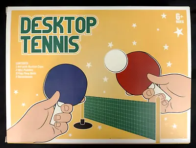 Ping Pong / Table Tennis Desktop Mini Game - NEW In Box • $9.90