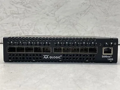 QLOGIC SANbox 1400 10-PORT FIBER HUB SWITCH  • $50