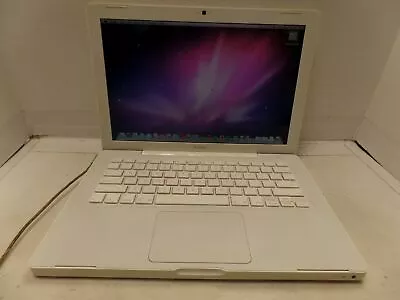 13  Apple MacBook11 2006 A1181 2GHz CD 2GB 80GB White OSX 10.6 MA255LL/A READ • $149.99