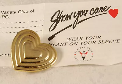 1994 Variety Club Heart Of Gold • £4