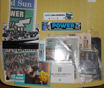 Port Adelaide Power Memorabilia Lot 1997-2021 Free Postage • $50