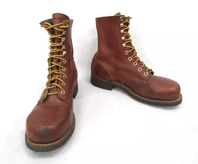 Vintage Red Wing Work Boots Steel Toe Size 6 C 2303 19066 • $70