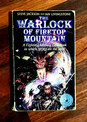 The Warlock Of Firetop Mountain Steve Jackson Ian Livingstone FIGHTING FANTASY • $17.90