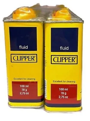 Clipper Lighter Refill Fuel Petrol Universal Lighter Fluid Cleaning Home 100ml • £2.15