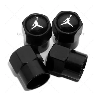 4pcs Hex NBA MJ Car Wheels Tire Air Valve Caps Stem Dust Cover Sport Decorate • $7.99