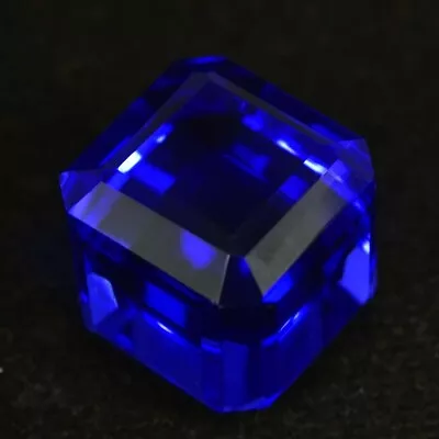 53.05 Ct AAA Grade Natural Tanzanite Blue Cube Box Cut GIE Certified Gemstone • $0.99