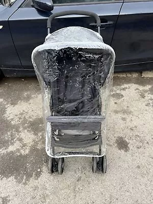 Hauck Sport H17142 Pushchair - Black With Rain Cover • £20