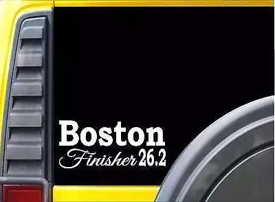 Boston Marathon L135 8 Inch Sticker 26.2 Decal • $4.24