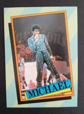 1984 Topps Michael Jackson Series 2 Trading Card #38 • $1.65