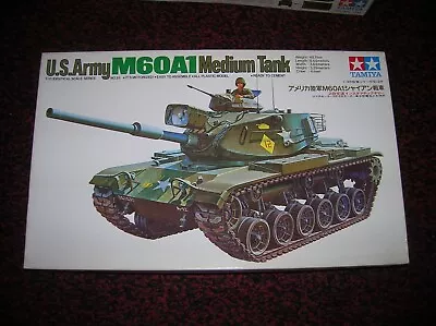 Tamiya #mt60a1   Us M60a1 Tank     1/35 Kit  Lot # 7047 • $48.95