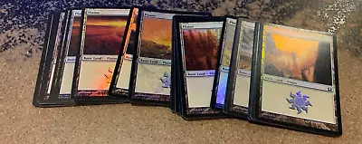 Magic: The Gathering - Basic Land Lot - Plains X4 FOIL • $2