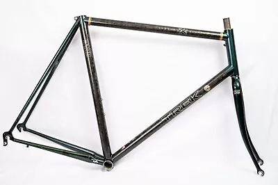 Vintage Trek 2120 Carbon Fiber Road Bike Frame And Fork 61cm X-Large 700c • $179.90