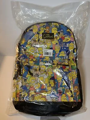 The Simpsons Official Licensed Backpack All Over Print Groening Homer Lisa Bart • $70