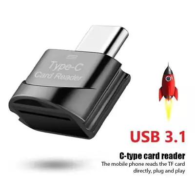 New USB 3.0 Type C To Micro-sd Adapter Cardreader Mini Card Reader Smart Memory • $4.99