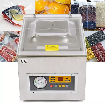 $293.55 • Buy Desktop Vacuum Sealer Digital Industrial Chamber Packing Sealing Machine 120W 