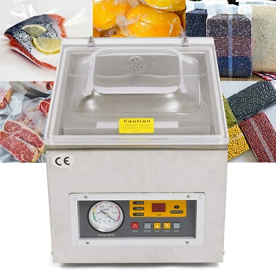 $293.55 • Buy DZ-260C Desktop Chamber Vacuum Sealer Commercial Digital Packing Sealing Machine