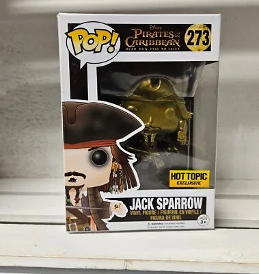 Pirates Of The Caribbean #273 Jack Sparrow Hot Topic Exclusive Funko Pop! /c • £28.22