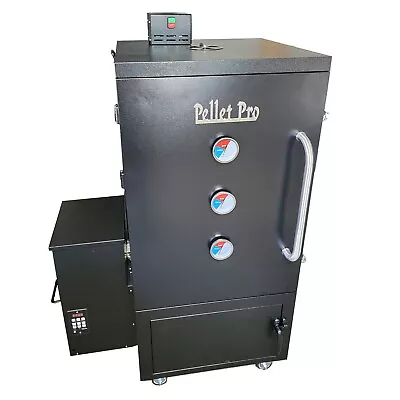 Pellet Pro® Extra Large Vertical Pellet Smoker W/ Cover And Convection Fan • $1549.99