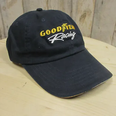 $16.88 • Buy Goodyear Racing Hat Cap Strapback Mens Blue Tires Racing Cars K Products