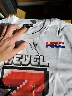 Marc Marquez Level Up Signed 7th Motogp World Championship Shirt • $750