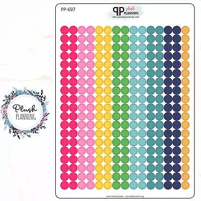 EMILY LEY Color Mini Dot Planner Stickers Emily Ley Simplified Planner • $3.85