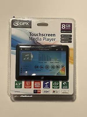 Vtg. GPX Digital Media Player Touchscreen MT962B  New Unopened Sealed. • $49.99