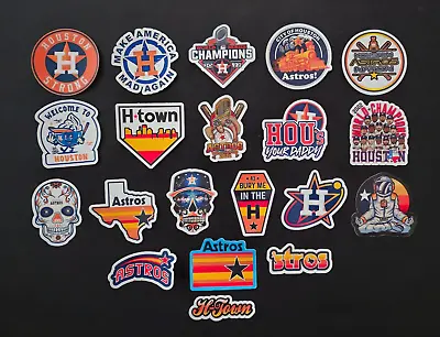 Houston Astros Stickers MLB Decals Major League Baseball World Series Champs • $4