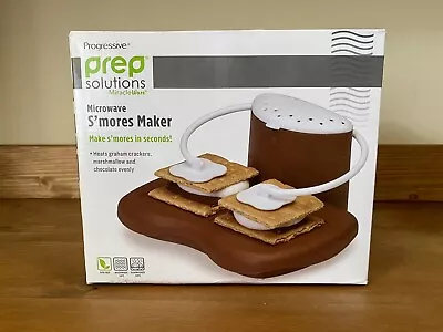 NIB PROGRESSIVE 🍫 Microwave S'mores Maker By Prep Solutions BPA Free • $22